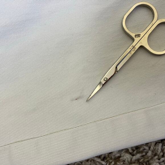 Banana Republic Sz 2 The Weekender Slim Barrel Leg Pants in Ecru Casual Trendy - Picture 14 of 16